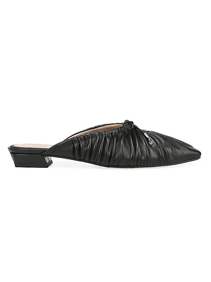 Julia Leather Ballet Mules