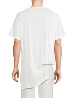 Asymmetric Cotton T-Shirt