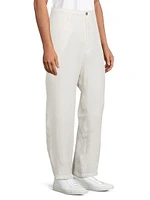 Side Seam Tuck Pants