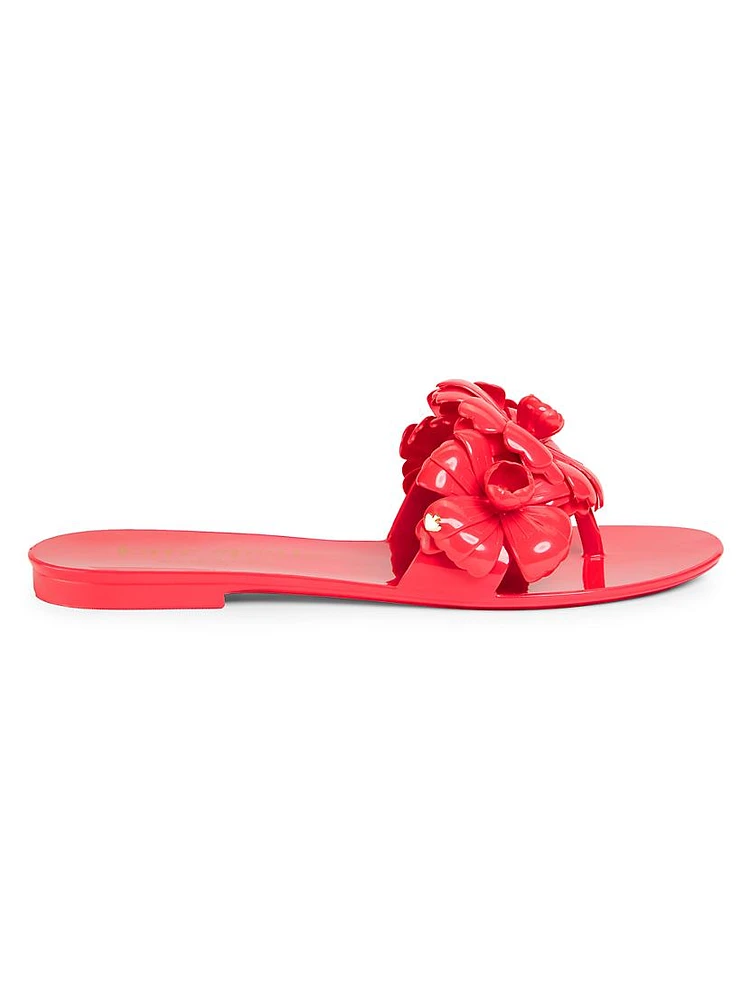 Jaylee Floral Jelly Sandals