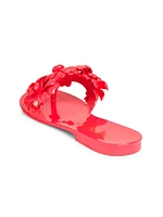 Jaylee Floral Jelly Sandals