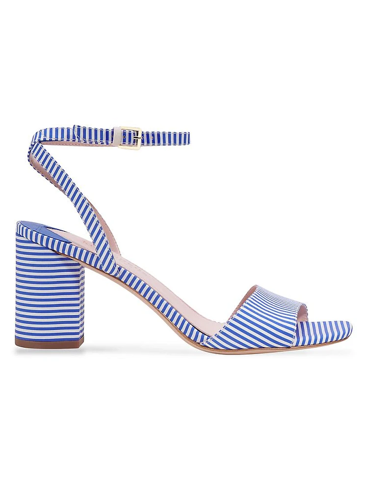 Delphine Poplin Canvas Sandals