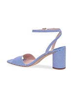 Delphine Poplin Canvas Sandals