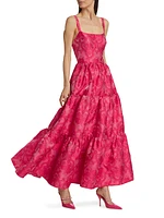 Terry Tiered Gown