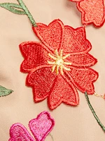 Stephanie Floral Embroidered Minidress
