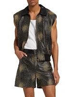 Studded Leather Vest