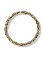 Fluted Chain Bracelet In 18K Yellow Gold, 5mm