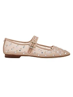 Michaela Shimmer Mary Jane Flats