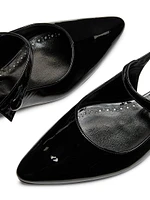 Didion Patent Leather Slingback Flats