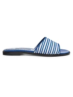 Safinanu Striped Leather Sandals