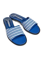 Safinanu Striped Leather Sandals