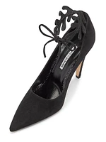 Florettehi 105MM Suede Pumps