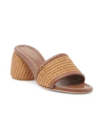 Marbella 60MM Raffia Sandals