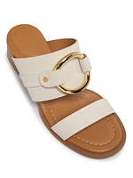 Hana 40MM Leather Sandals