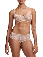 Fleurs Lace Unlined Demi Bra