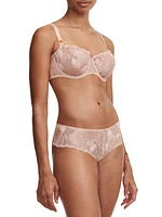 Fleurs Lace Unlined Demi Bra