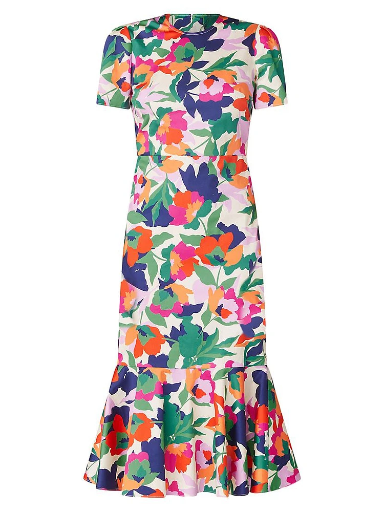 Thompson Floral Midi-Dress