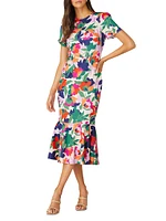 Thompson Floral Midi-Dress