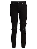 Mx1 Distressed Skinny Jeans