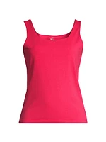 Petite Perfect Stretch Cotton Tank