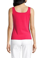 Petite Perfect Stretch Cotton Tank