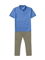 Boy's Brady Slim-Fit Pants