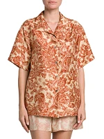 Isoble Floral Silk Shirt