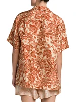 Isoble Floral Silk Shirt