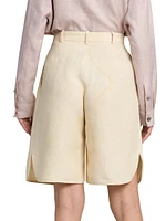 Rupert Linen Pleated Shorts