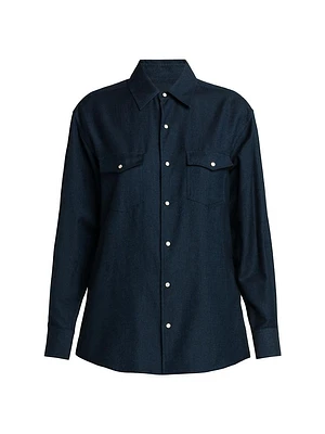 Thomas Denim Long-Sleeve Shirt