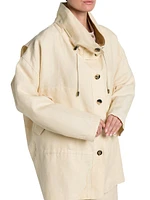 Dominick Linen Parka Jacket