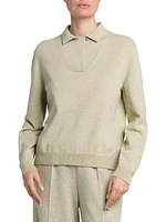 Arona Cashmere Polo Sweater