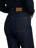 Sade Denim Straight-Leg Pants