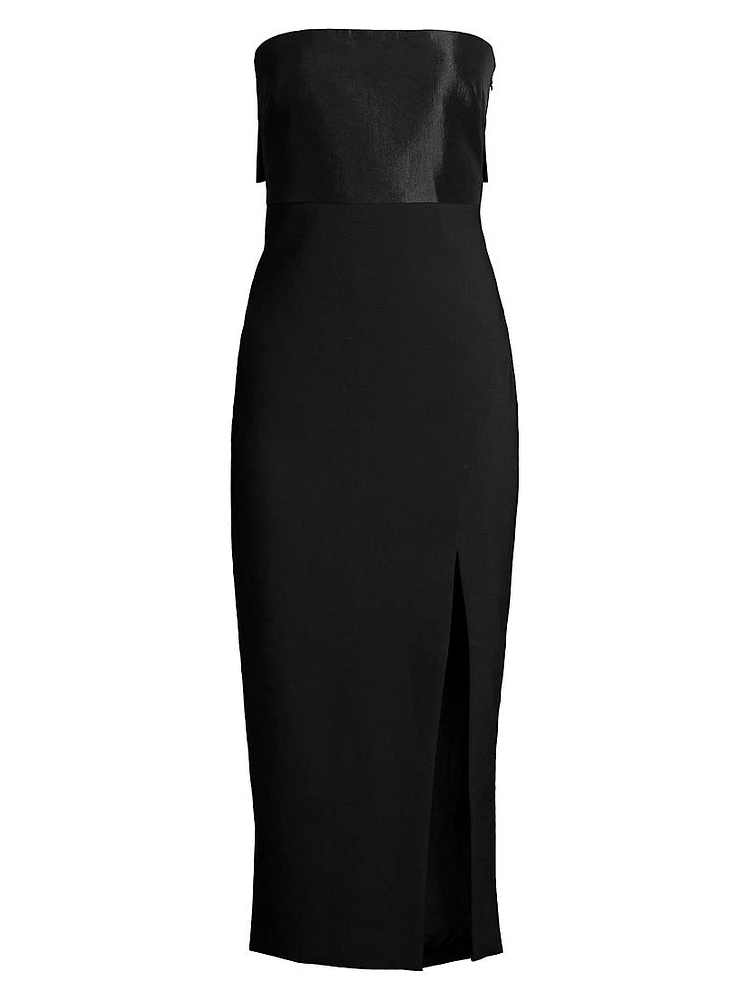 Valerie Bow-Back Midi-Dress