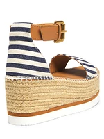 Glyn 55MM Espadrille Wedge Sandals