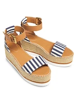 Glyn 55MM Espadrille Wedge Sandals