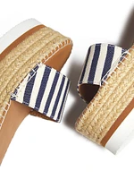 Glyn 55MM Espadrille Wedge Sandals