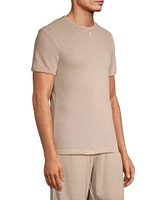 Mesh Cotton-Blend T-Shirt