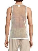 Cotton Fishnet Tank Top