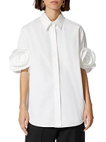 Compact Poplin Blouse