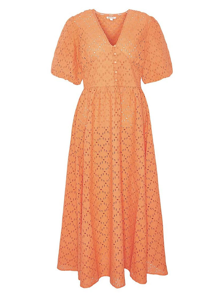 Kelley Broderie Anglaise Maxi Dress