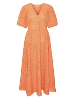 Kelley Broderie Anglaise Maxi Dress