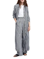 Annalise Stripe Maxi Shirtdress