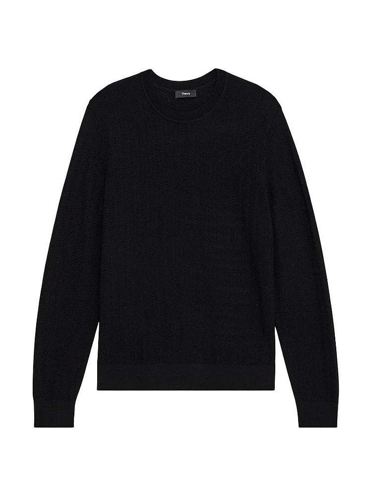 Merino Wool Crewneck Sweater