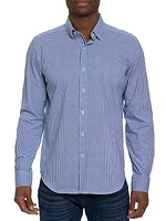 Girman Geometric Button-Front Shirt