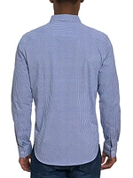 Girman Geometric Button-Front Shirt