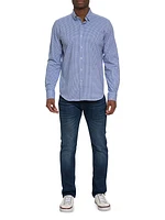 Girman Geometric Button-Front Shirt