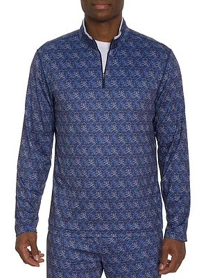 Iron Skull Quarter-Zip Top