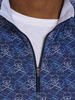 Iron Skull Quarter-Zip Top