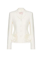 Crepe Couture Jacket